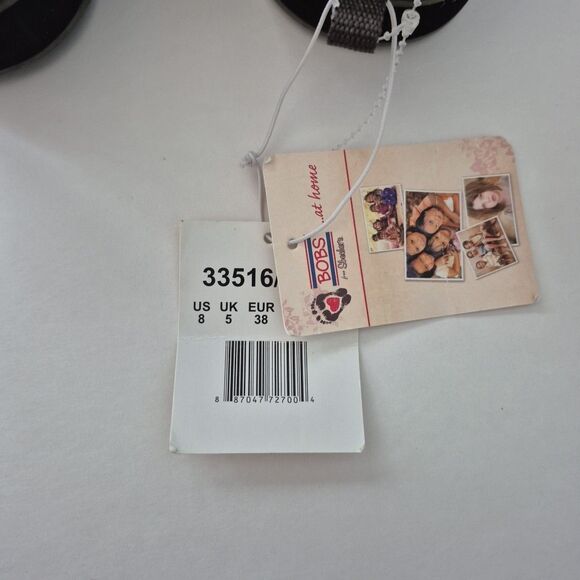 Skechers Bobs Charcoal Cable Knit Keepsake Delight Ice Angel Slippers Womens 8 - Picture 8 of 9